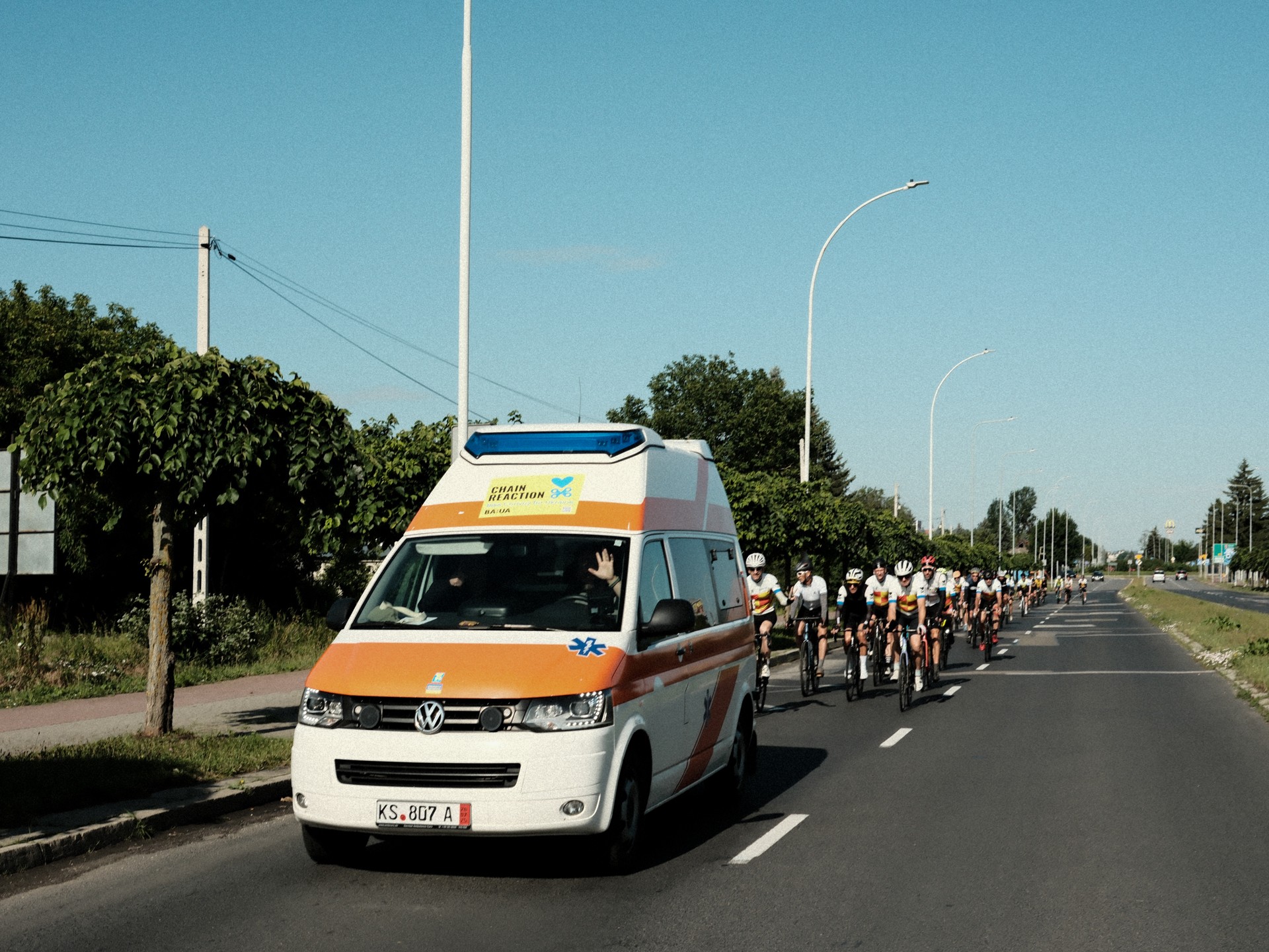 Bikeconvoy for Ukraine: Hilfe, die ankommt