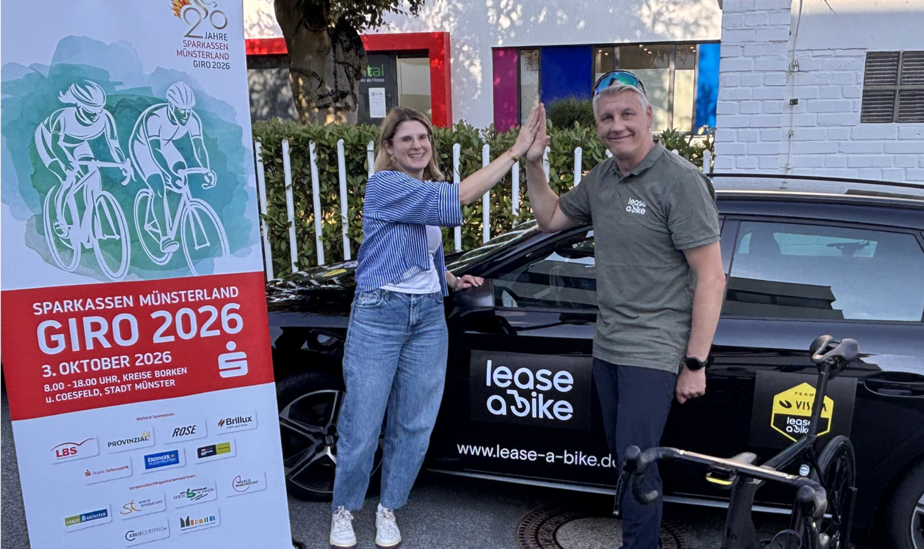 Lease a Bike wird Partner des Sparkassen Münsterland Giro 2026